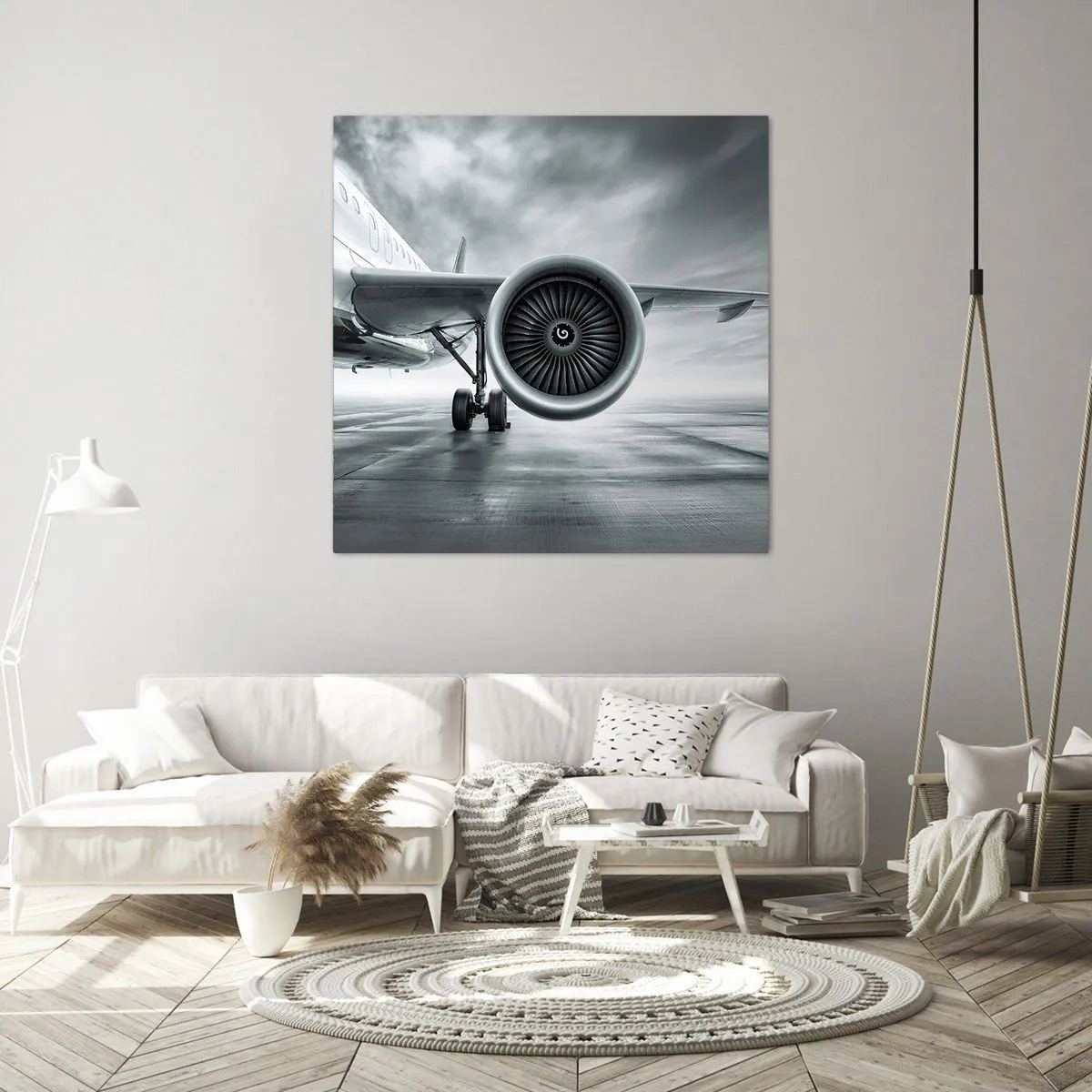 Obraz na plátne - Toto je sila! - 70x70 cm