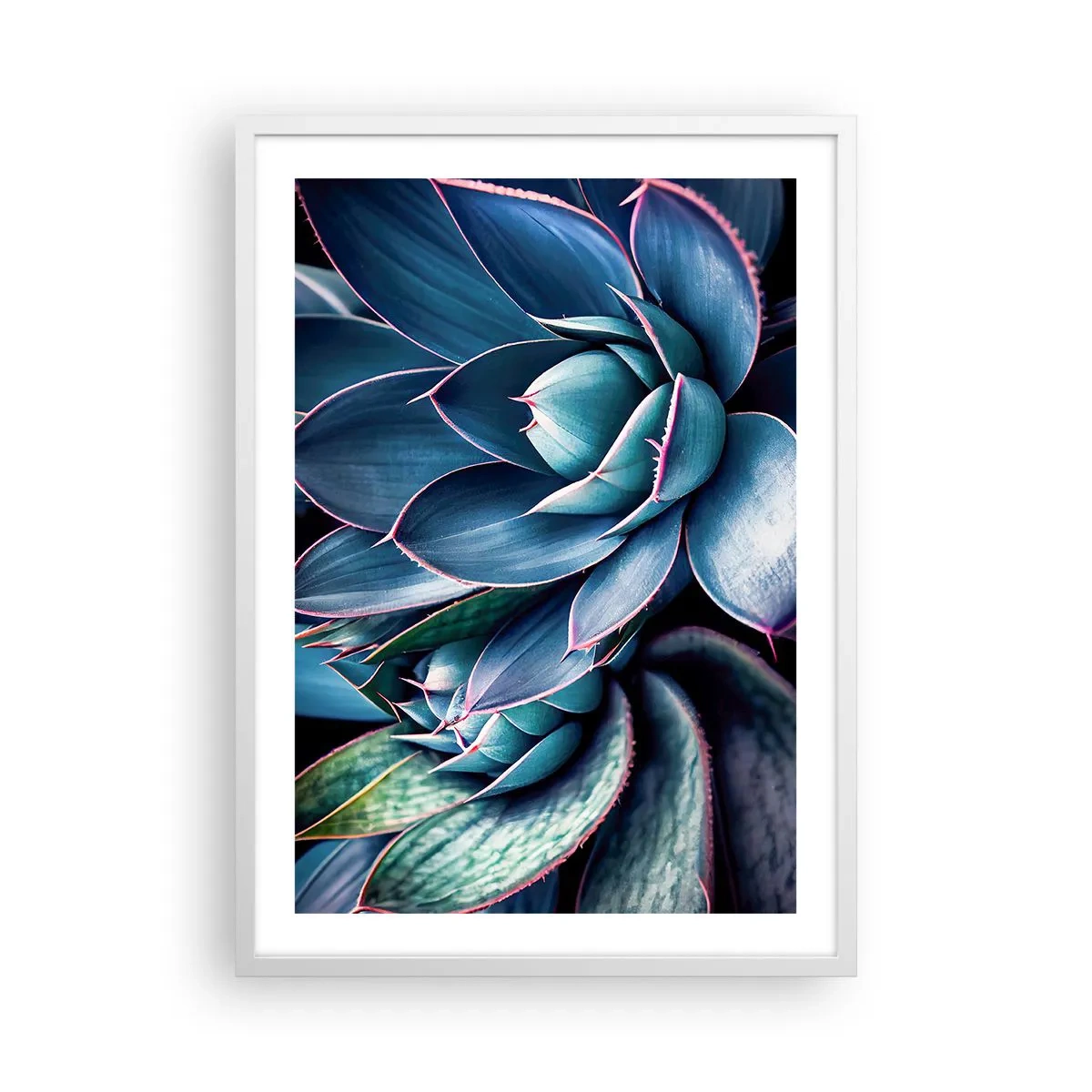 Plagát v bielom ráme - Vitálna sila - 50x70 cm