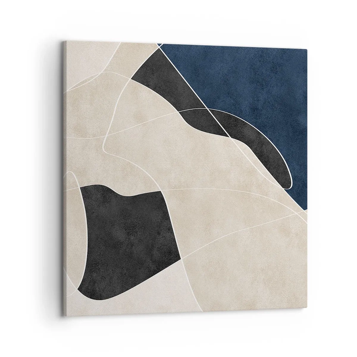 Obraz na plátne - Abstraktná kompozícia – kontrast farieb - 50x50 cm