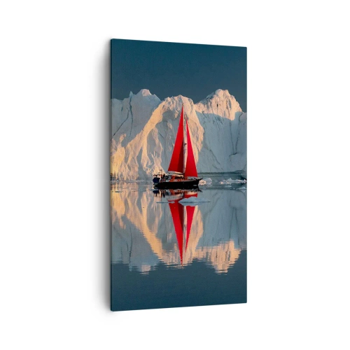 Obraz na plátne - Na okraji sveta - 45x80 cm