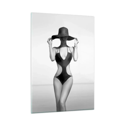 Obraz na skle - Volám sa: Elegancia - 50x70 cm