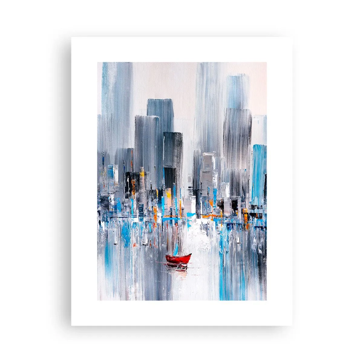 Plagát - Metropola pri zálive - 30x40 cm