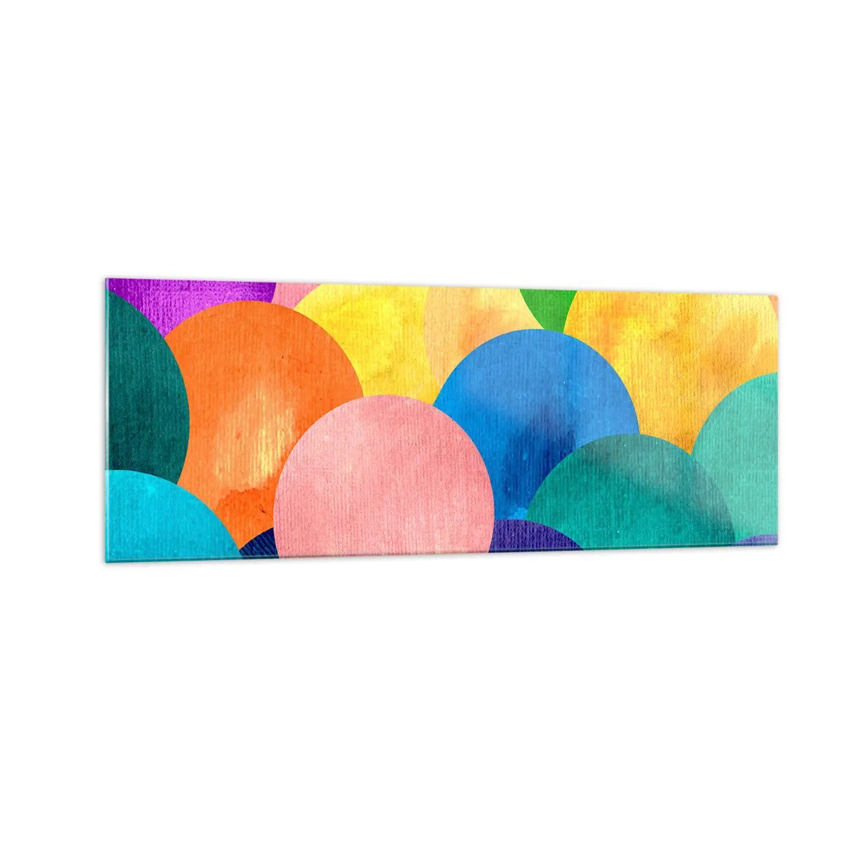 Obraz na skle - Pôvodná plnosť života - 140x50 cm