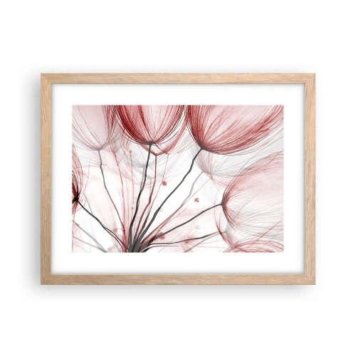 Plagát v ráme zo svetlého duba - Pred odletom - 40x30 cm