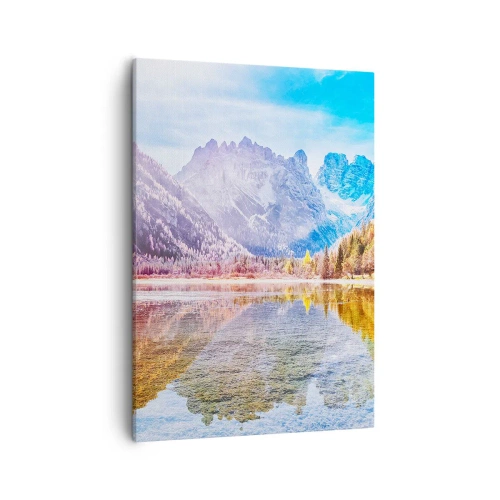 Obraz na plátne - A v horách už je jeseň - 50x70 cm