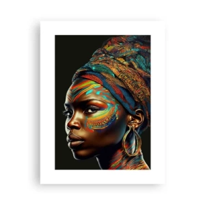 Plagát - Africká kráľovná - 30x40 cm