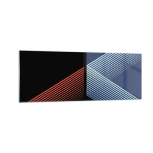 Obraz na skle - Jednoduchý príbeh - 140x50 cm