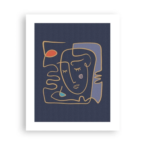 Plagát - V zádumčivosti - 40x50 cm