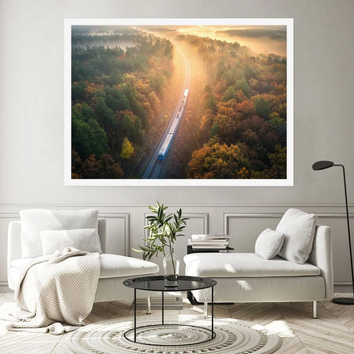 Plagát - Jesenná cesta - 100x70 cm