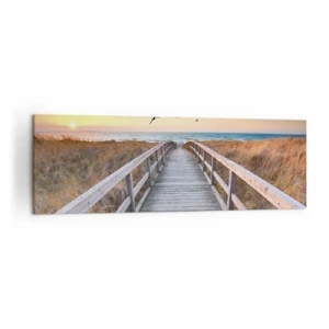 Obraz na plátne - Priestor pre vzostupy - 160x50 cm