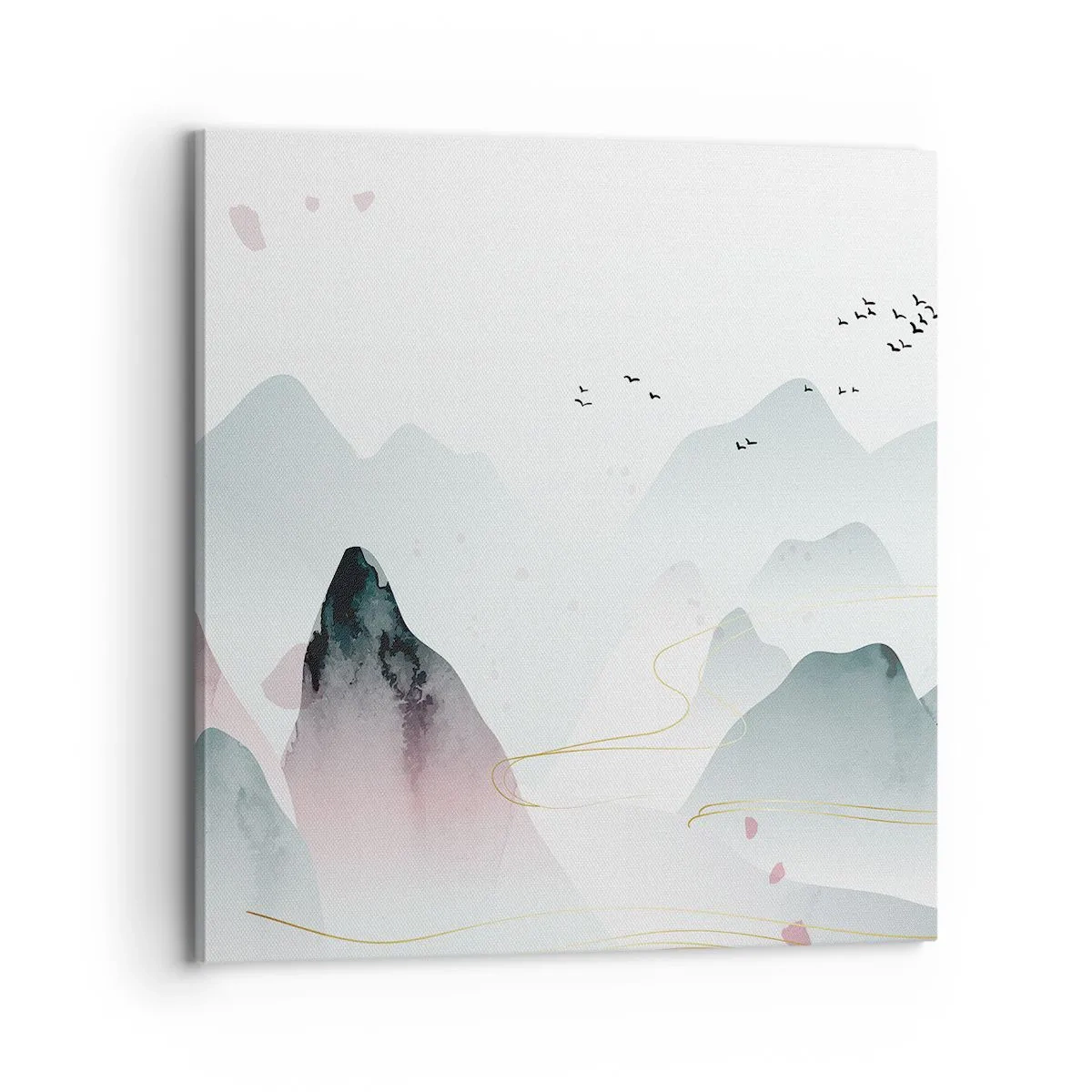 Obraz na plátne - Cez vrcholy - 70x70 cm