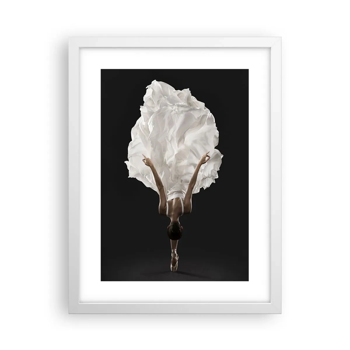 Plagát v bielom ráme - Jedinečná - 30x40 cm