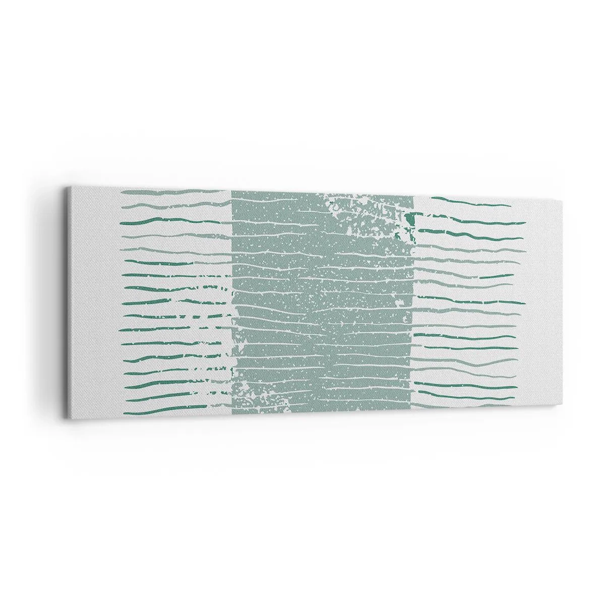 Obraz na plátne - Morská abstrakcia - 100x40 cm