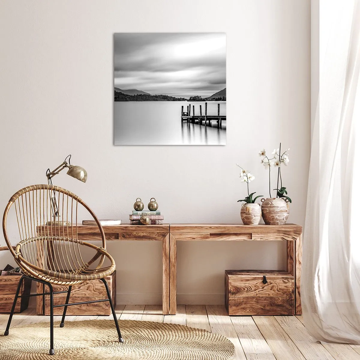 Obraz na plátne - Jemnosť a sila - 60x60 cm