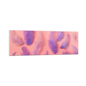 Obraz na skle - Ľaliový vták túžby - 160x50 cm