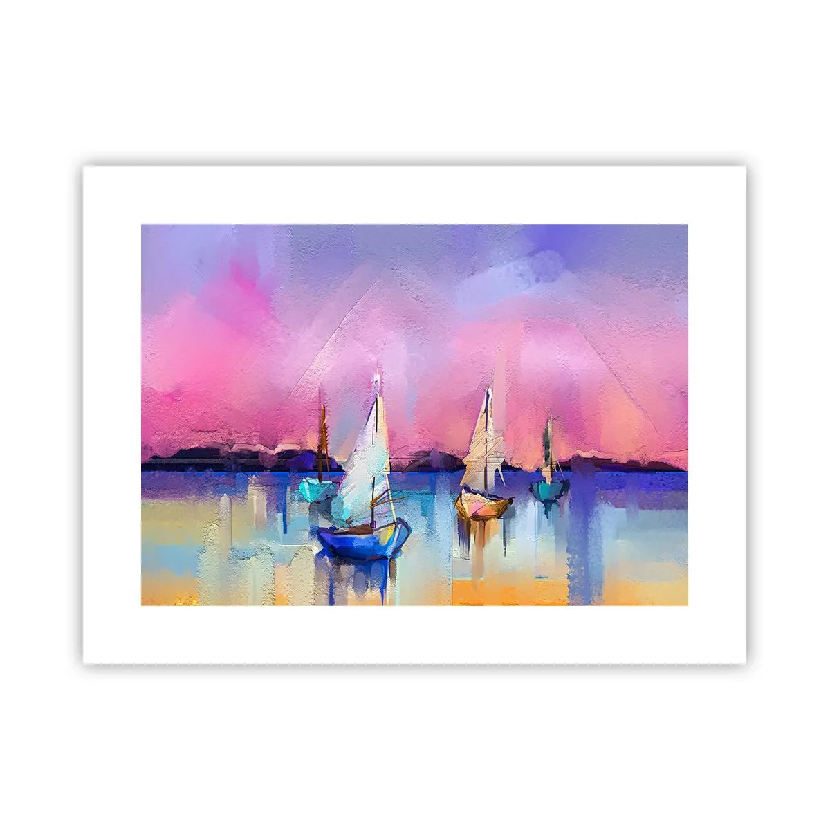 Plagát - Smer: široká voda - 40x30 cm