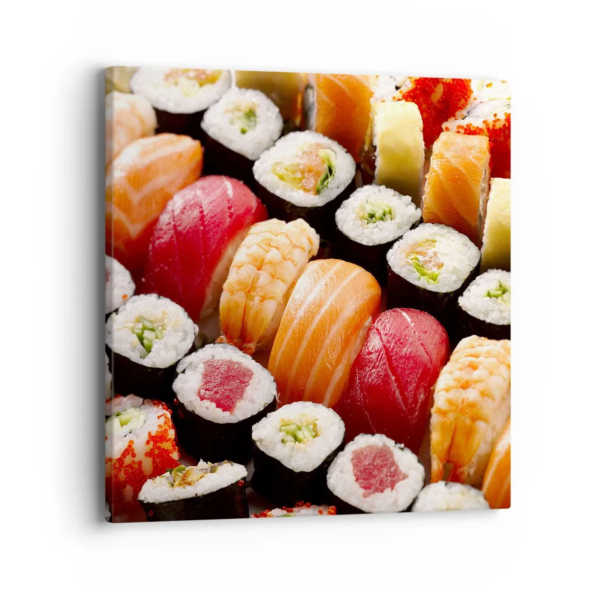 Obraz na plátne - Farby a chute Ázie - 40x40 cm