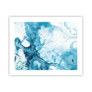 Plagát - Modrý koncert - 50x40 cm