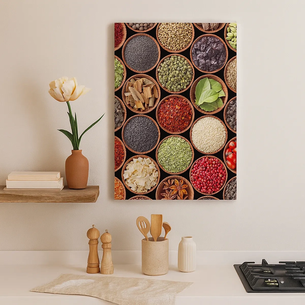 Obraz na plátne - Všetky chute sveta - 50x70 cm
