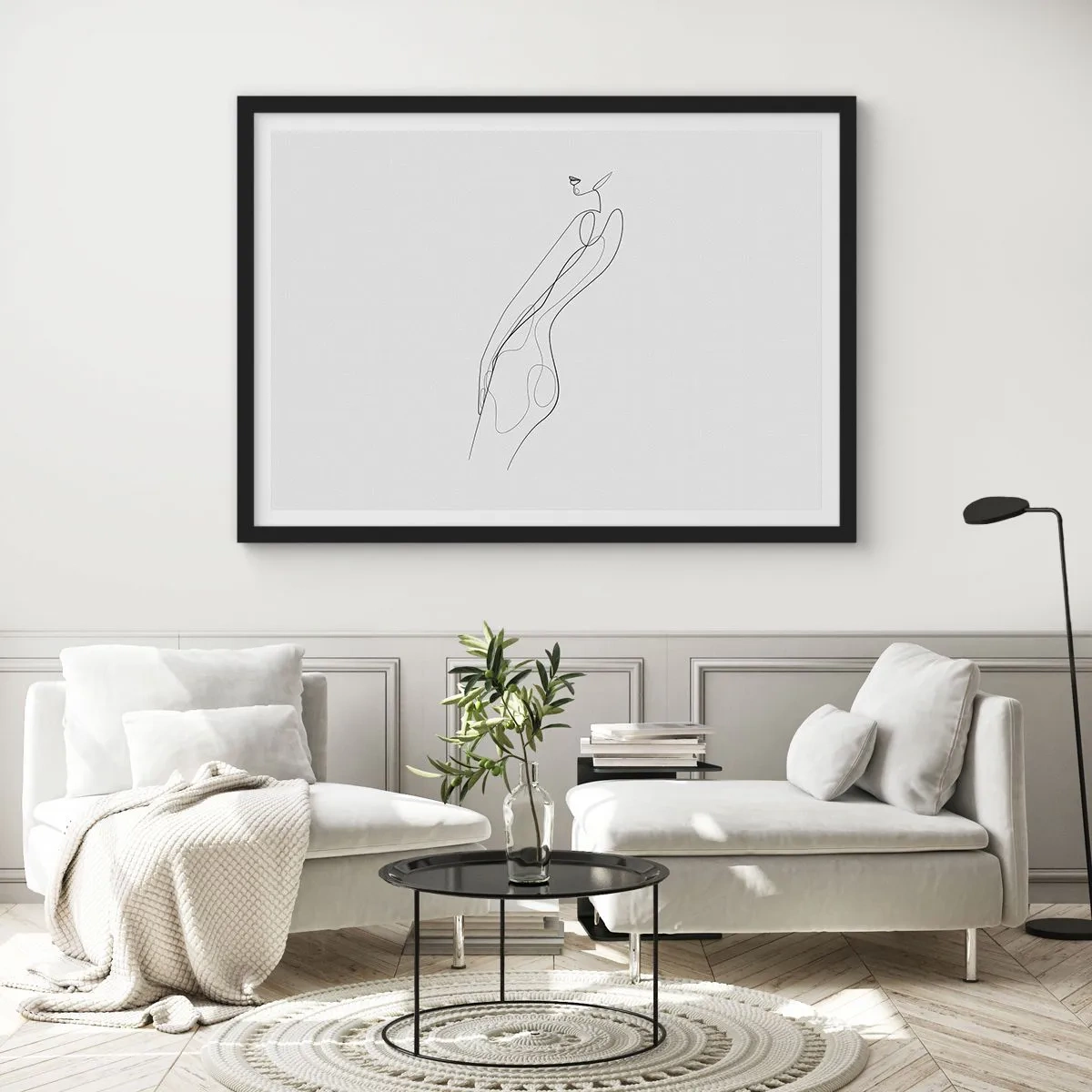 Plagát v čiernom ráme - Iba sľub - 70x50 cm