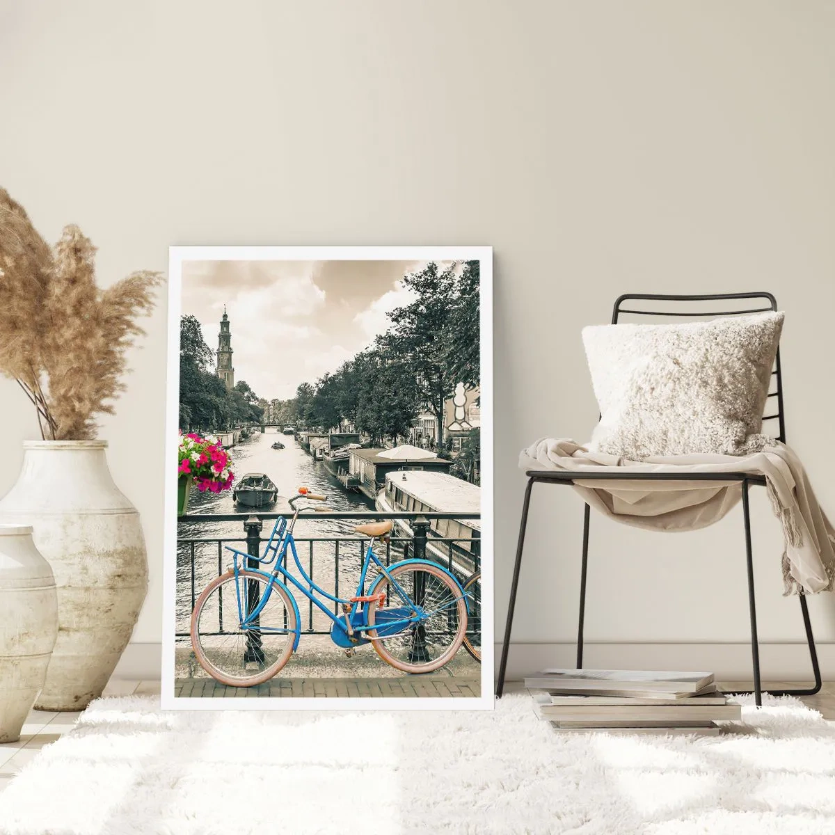 Plagát - Farby amsterdamskej ulice - 50x70 cm