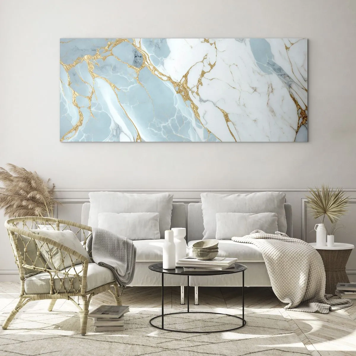 Obraz na skle - Bohatstvo kameňa - 120x50 cm