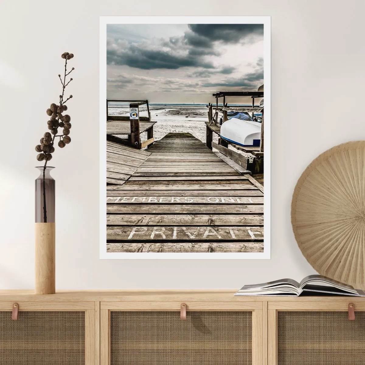 Plagát - Severná pláž - 40x50 cm