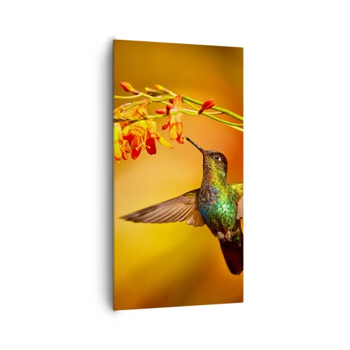 Obraz na plátne - Posol svetla podľa Májov - 65x120 cm