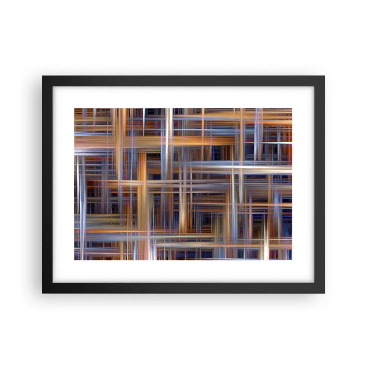 Plagát v čiernom ráme - Utkané zo svetla - 40x30 cm