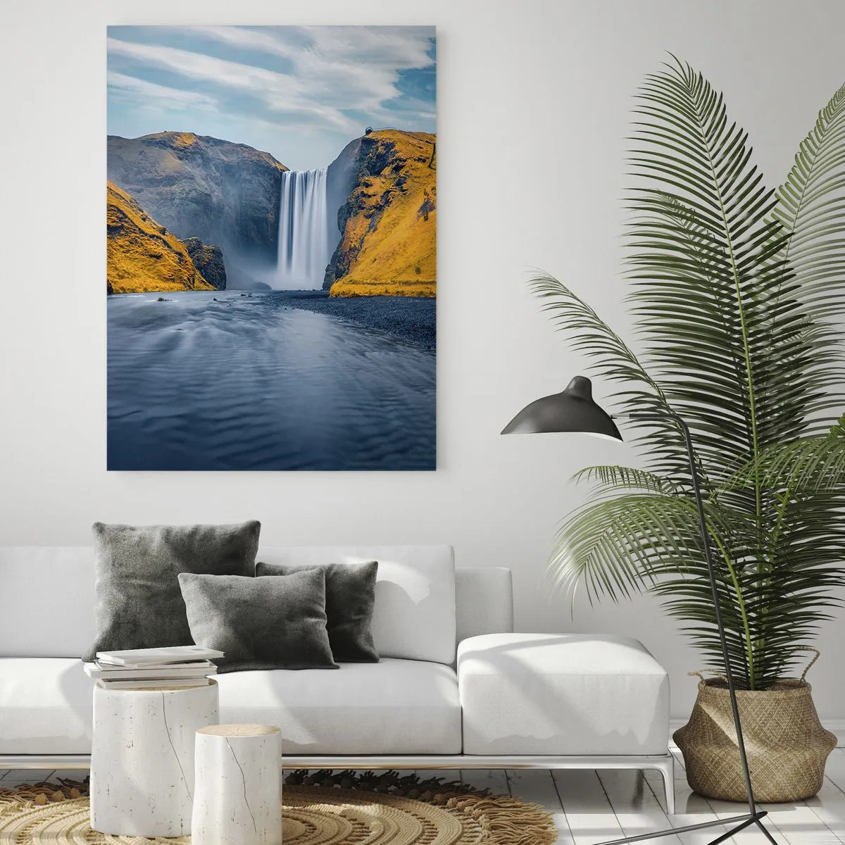 Obraz na skle - Večné trvanie, večný pohyb - 50x70 cm