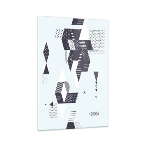 Obraz na skle - V duši matematika - 70x100 cm