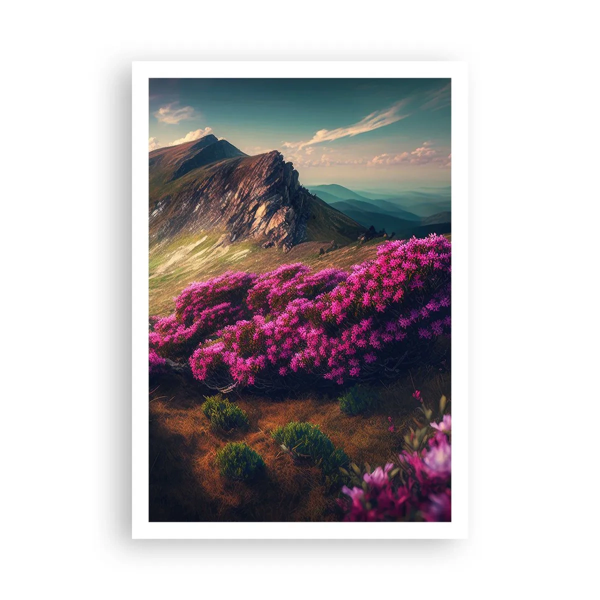 Plagát - Leto na horách - 70x100 cm