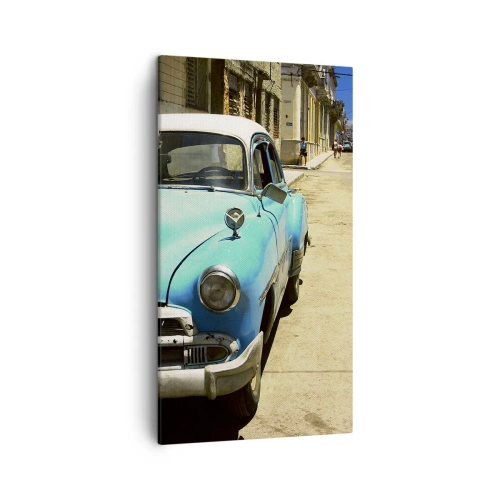 Obraz na plátne - Evviva Cuba! - 45x80 cm