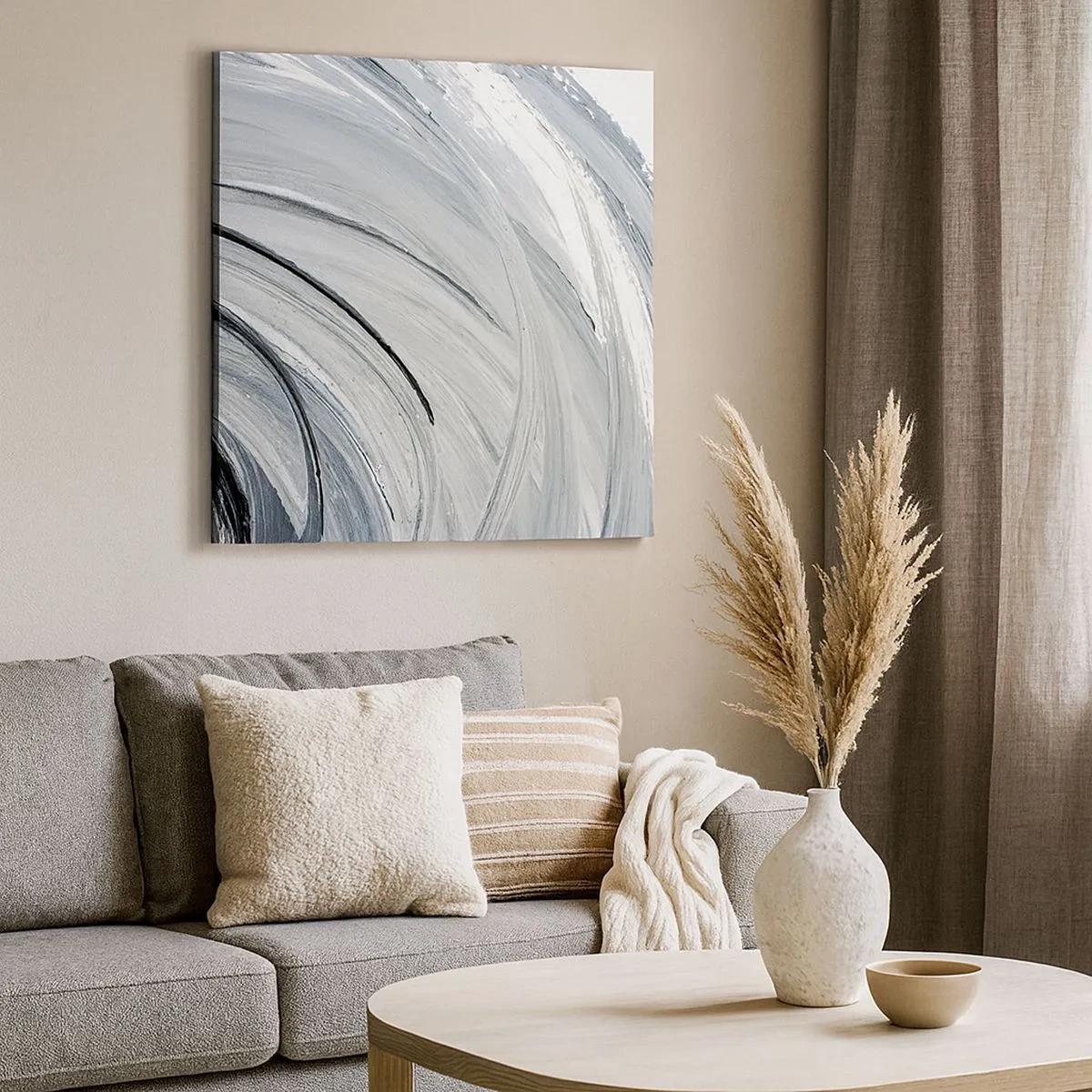 Obraz na plátne - Orbitálna kompozícia - 30x30 cm