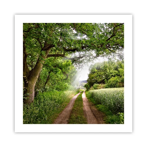 Plagát - Et in Arcadia ego - 50x50 cm