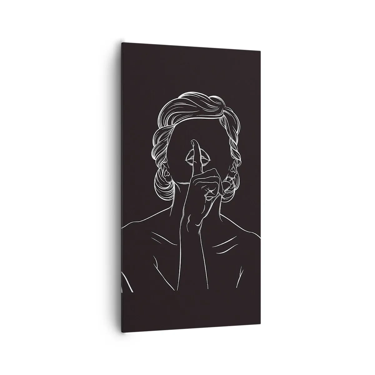 Obraz na plátne - Krása rozkvitá v tichu - 65x120 cm