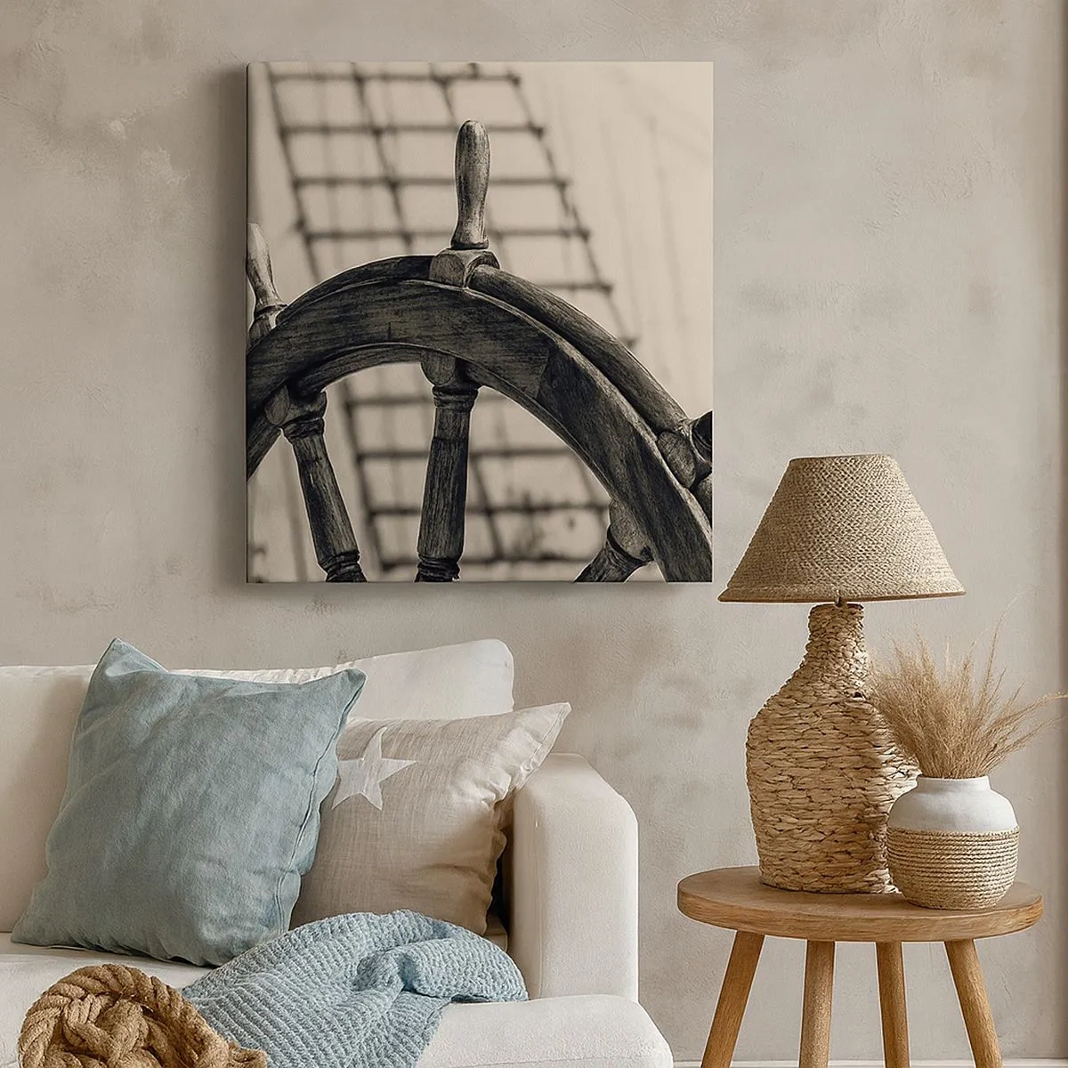 Obraz na plátne - Morské príbehy - 30x30 cm