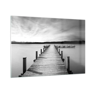 Obraz na skle - Pri napájadle – pokoji - 100x70 cm