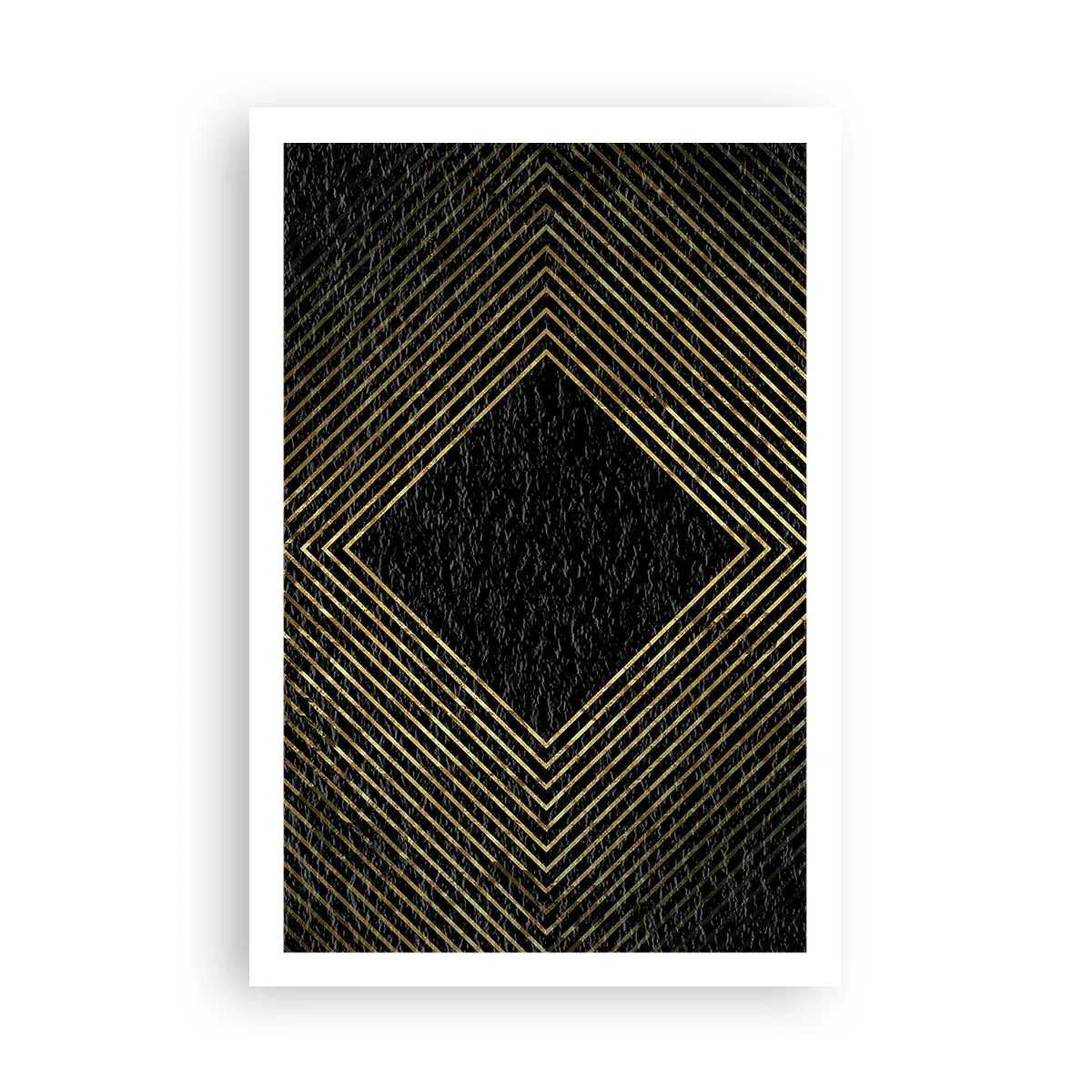 Plagát - Geometria v štýle glamour - 61x91 cm