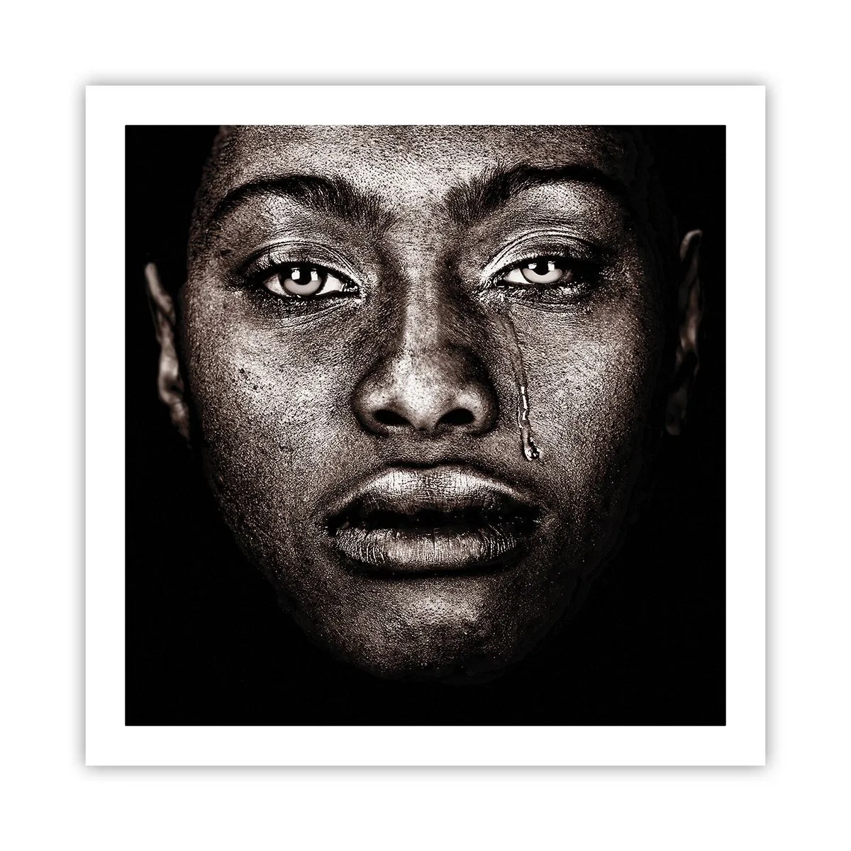 Plagát - Jedna slza - 60x60 cm