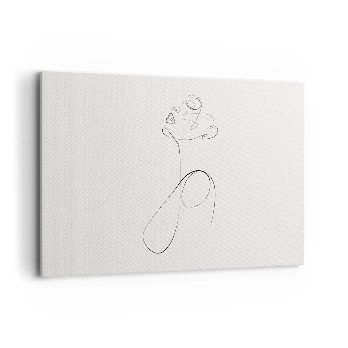 Obraz na plátne - Zamotaná v snoch - 120x80 cm