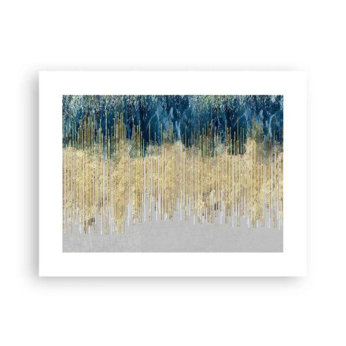 Plagát - Pozlátená hranica - 40x30 cm