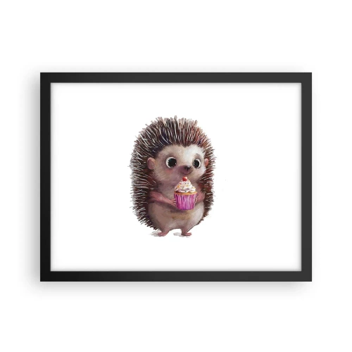 Plagát v čiernom ráme - Oslava je každý deň - 40x30 cm