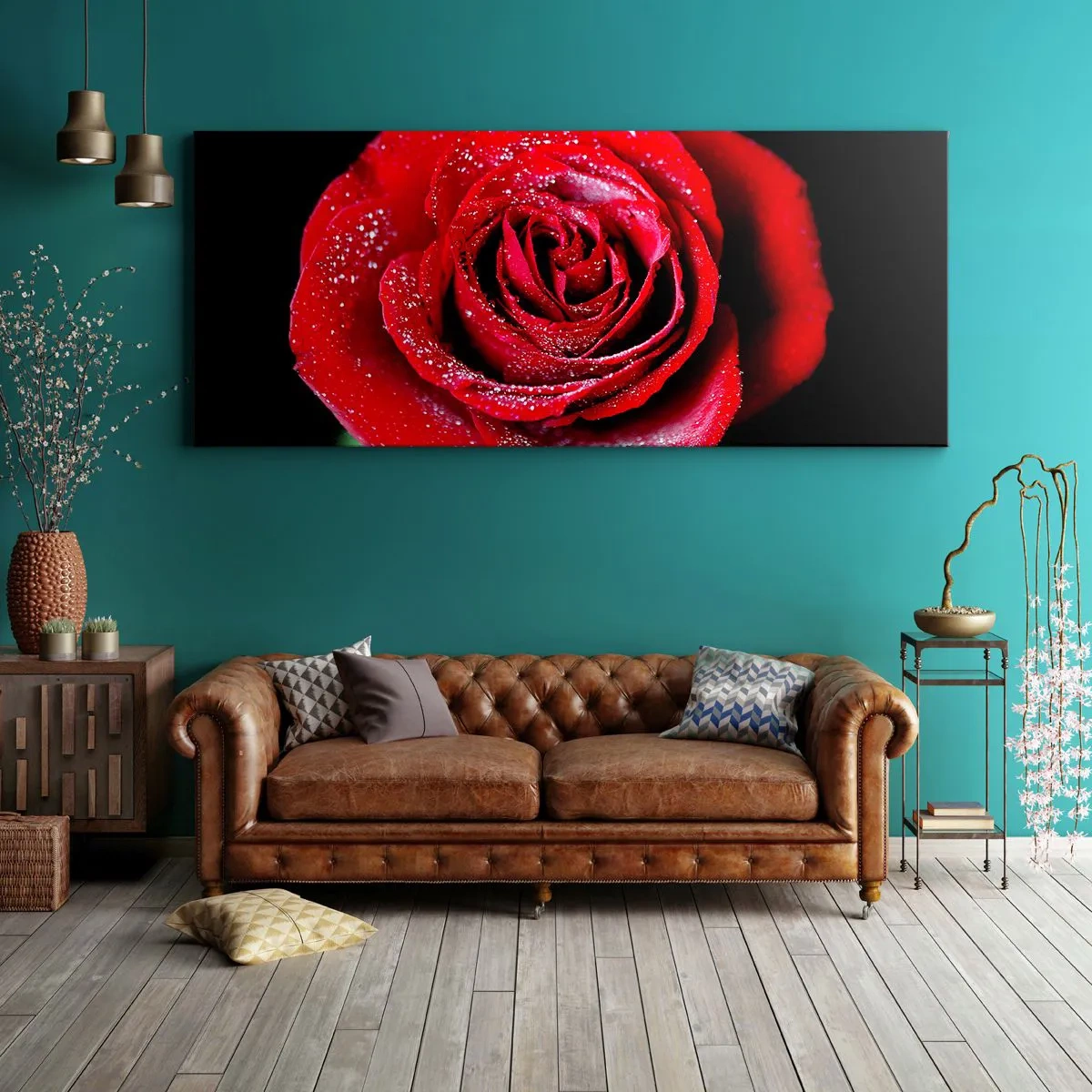Obraz na plátne - To je práve láska - 160x50 cm