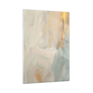 Obraz na skle - Abstrakcia – krajina nehy - 50x70 cm