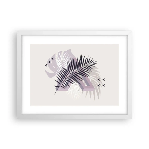 Plagát v bielom ráme - Tieň tieňa - 40x30 cm