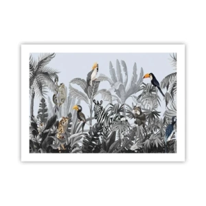Plagát - Africká rozprávka - 70x50 cm