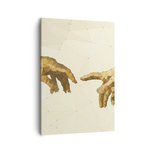 Obraz na plátne - Božská geometria - 50x70 cm