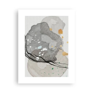Plagát - Organická kompozícia - 30x40 cm