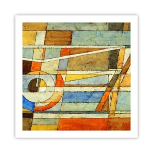 Plagát - Kubizmus na stavbe - 60x60 cm